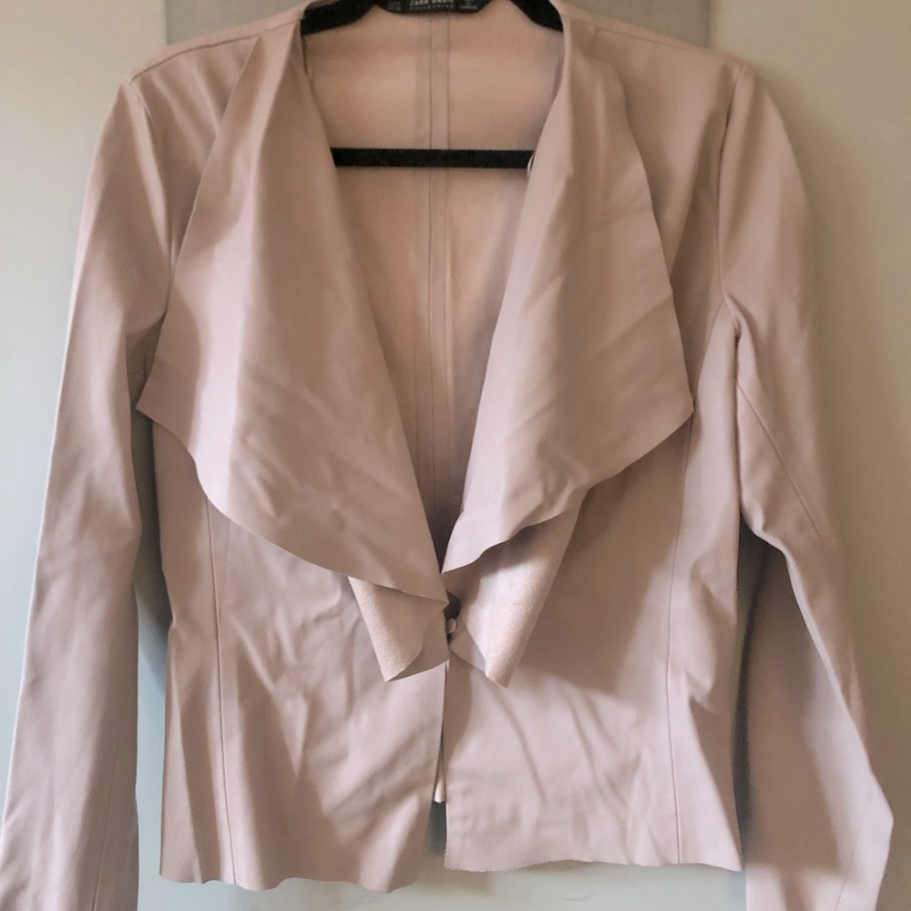 Zara Faux Leather Jacket